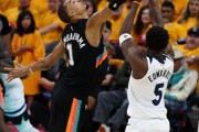 NBA直播-华兹32+14！森林狼108-115马刺，看数据：他就是头号罪人！
